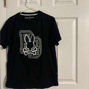 Psycho Bunny Black Crew Neck Tee